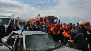 Kırşehir'de kurtarma tatbikatı