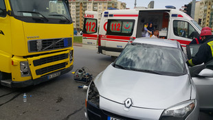 Konya'da otomobille tır çarpıştı: 7 yaralı