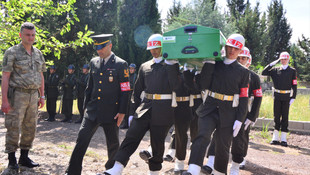 Kore gazisi Dinçgözoğlu Osmaniyede son yolculuğa uğurlandı