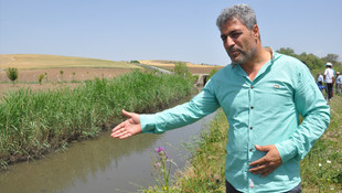 Köylülerin atık su eylemi