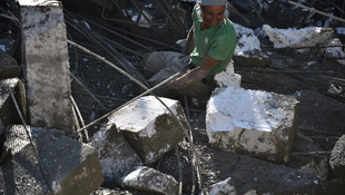 GÜNCELLEME - Mersin'de inşaatta çökme