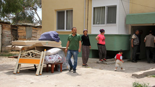 Mersin'de işçinin lojmandan çıkartıldığı iddiası