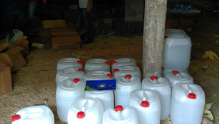 Mersin'de sahte içki operasyonu