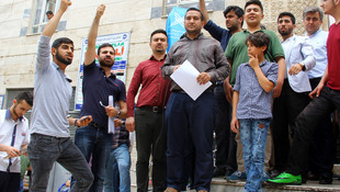 Mersin'de şehitler ve Nizami için gıyabi cenaze namazı