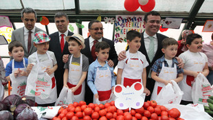 Samsunda minik pazarcılar satışları attırdı