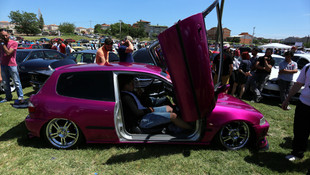 Modifiye araç tutkunları Tekirdağ'da buluştu