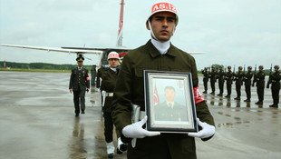 Şehit Piyade Uzman Onbaşı Erdalın naaşı Samsuna getirildi