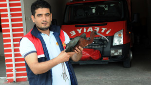 Osmaniye'de yaralı çeltikçi kuşu bulundu