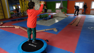 Otizmi sporla aşıyorlar