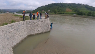 Rize'de kayıp kişiyi arama çalışmaları