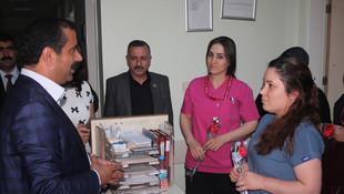 Sağlık-Sen Genel Başkanı Memiş Cizre'de