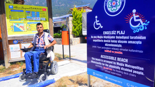 Sakin Kent'te Engelsiz Plaj açıldı