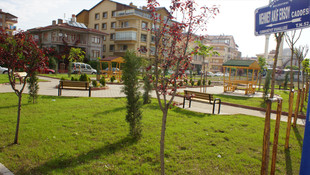 Şehidin adı, mahallesindeki parkta yaşatılıyor
