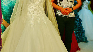 Şehit ve gazi ailelerine ücretsiz gelinlik