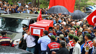 Şehit Jandarma Uzman Çavuş Aktaş son yolculuğuna uğurlandı