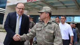 Siirt'te bomba yüklü aracın ele geçirilmesi