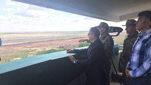 Sınır birliklerine moral ziyareti