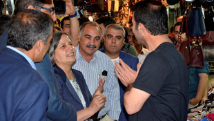 Sur'da HDP heyetine tepki