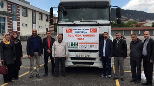 Suriye'deki iç savaş mağdurlarına yardım