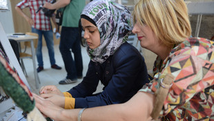 Suriyeli kardeşlerin ürünleri Çin pazarını süslüyor