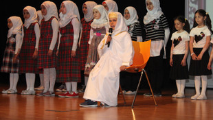 Suriyeli öğrencilerin yıl sonu programı