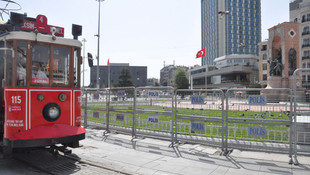 Taksim'de güvenlik önlemleri