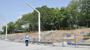 Taksimdeki Gezi Parkı vatandaşların girişine kapatıldı