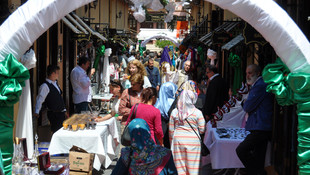 Tarihi Irgandı Köprüsü'nde Sanat Günleri başladı