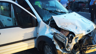 Tarım işçilerini taşıyan pikap takla attı: 6 yaralı