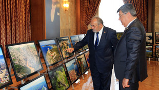 TBMM'de Gökyüzünden Türkiye Manzaraları sergisi