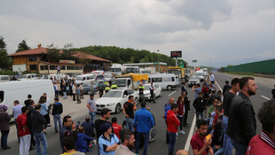 TEM Otoyolu ve D-100 Karayolu'ndaki çalışma