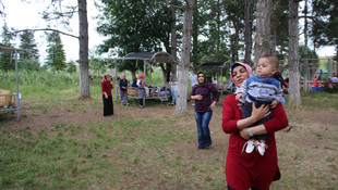 Terör mağduru kadınlar piknikte gönüllerince eğlendi