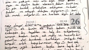 Teröristin not defterindeki pişmanlık satırları