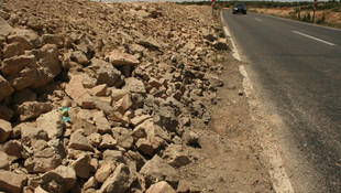 Teröristlerin yola tuzakladığı patlayıcı imha edildi