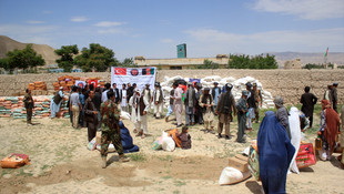 TİKA'dan Afganistan'da 150 sel mağduru aileye yardım