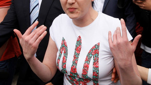 Ukraynalı pilot ve milletvekili Savçenko Ukrayna'da