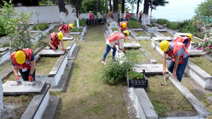 Üniversite öğrencileri maden şehitlerini unutmadı