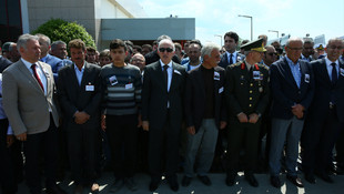 Şehit Jandarma Uzman Çavuş Kaykusuzun cenazesi Samsuna getirildi