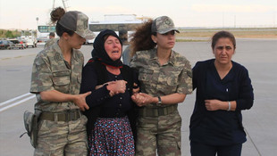 Şehit Jandarma Uzman Çavuş Salikin naaşı Adıyamana getirildi