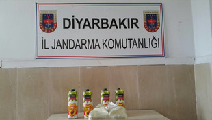 Yolcu treninde meyve suyu kutusunda esrar