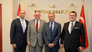 ABD Dışişleri Bakanı Kerry'nin Özel Temsilcisi Forman Edirne'de