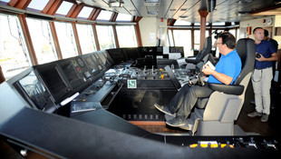 Acil durum müdahale gemisi Çanakkale'de