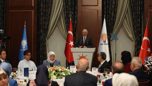 Yıldırım MKYK üyeleriyle iftarda bir araya geldi