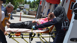 Aksaray'da eşinin darbettiği ileri sürülen kadın yaralandı