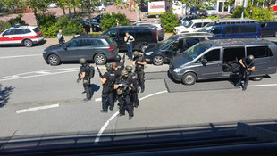 Almanyada silahlı saldırı! Saldırgan vuruldu