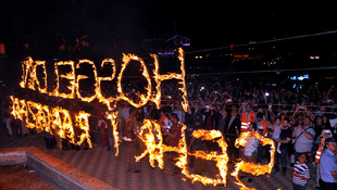 Amasya'da ramazan fener alayıyla karşılandı