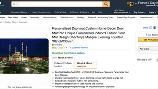 Amazon'un cami resimli paspaslarının çoğu satıştan kaldırıldı