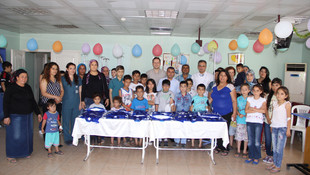 Anemi hastası çocuklara bayram hediyesi