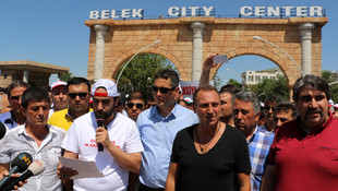 Antalya'da esnaf eylem yaptı