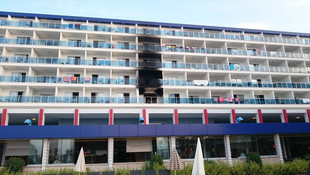 Antalya'da otelde yangın: 1 ölü